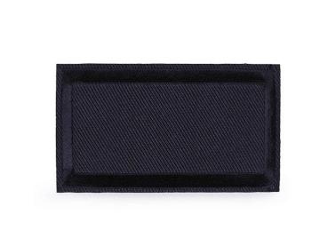 Aufbügler Rechteck Dunkelblau  5,5 x 8,5 cm